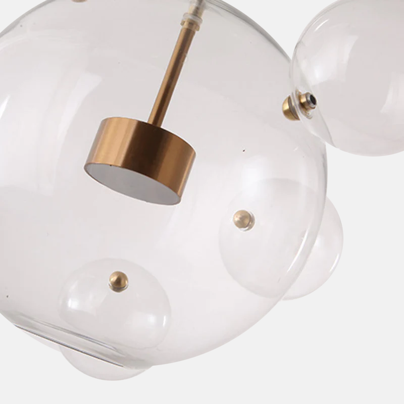 Modern Pendant Light Bubble Glass Lampshade-2