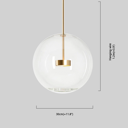 Modern Pendant Light Bubble Size