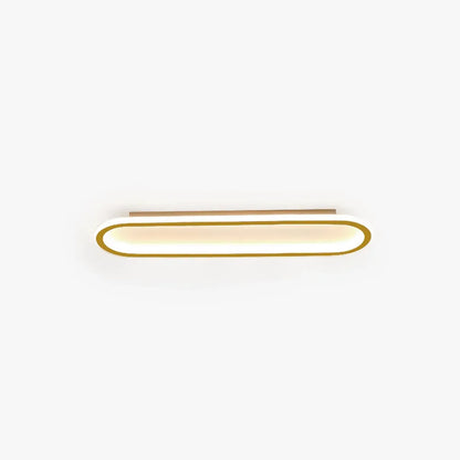 Minimalist Elliptical Ceiling Light 