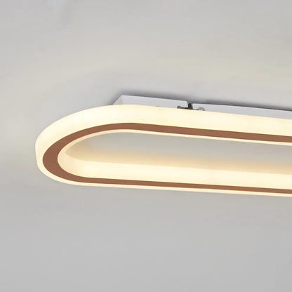 Minimalist Rose Gold Ceiling Light 