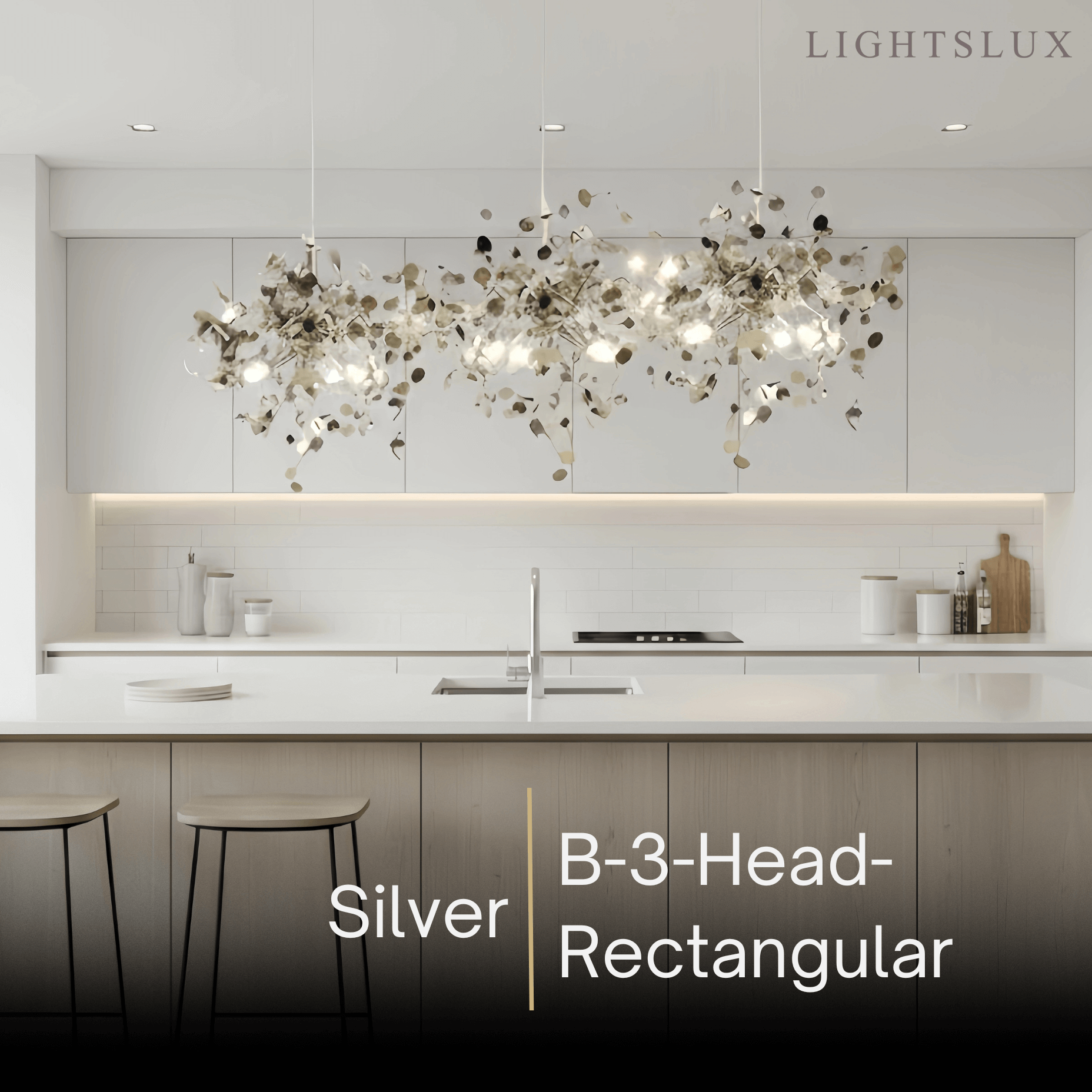 Excelis Art Deco Cluster Chandelier