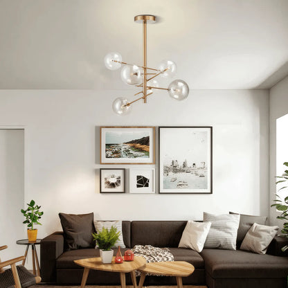 Royal Branch Glass Chandelier