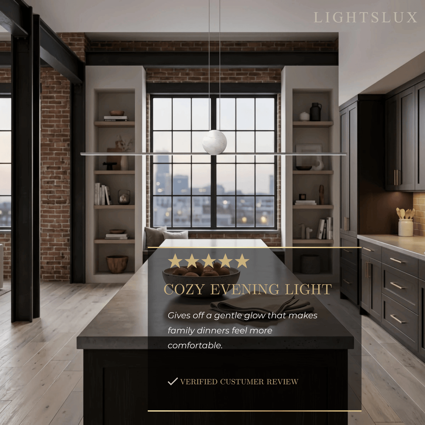 Arcato Modern Linear Pendant Light