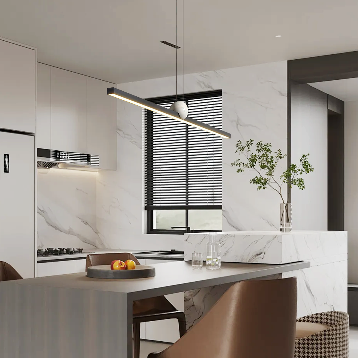 Modern Linear Pendant Light