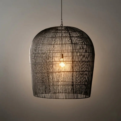 LZ386_Pendant_Light_Black_White_Rattan