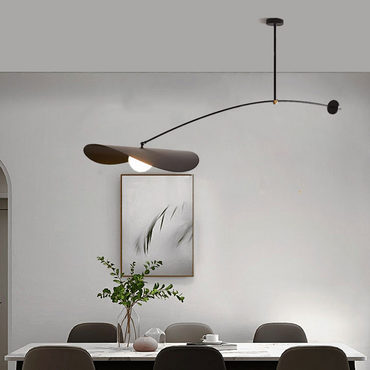 Modern Metal Black Pendant Light for Dining Room
