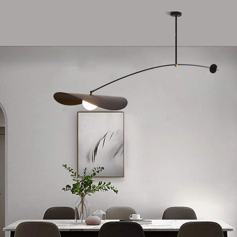 Modern Metal Black Pendant Light for Dining Room