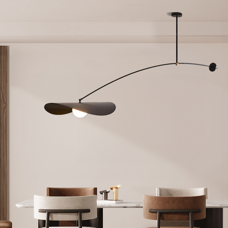 Modern Metal Black Pendant Light for Dining Room