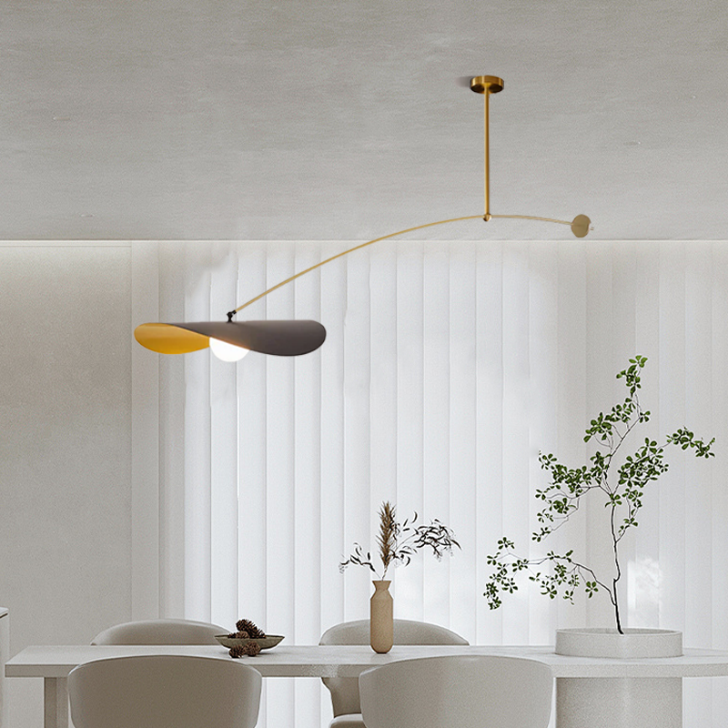 Modern Metal Gold Pendant Light for Dining Room