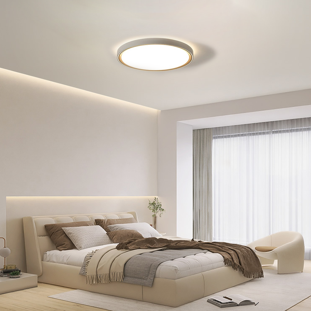 Ceiling Light – Metal Frame Bedroom