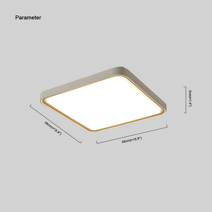 Ceiling Light – Metal Frame Dimensions