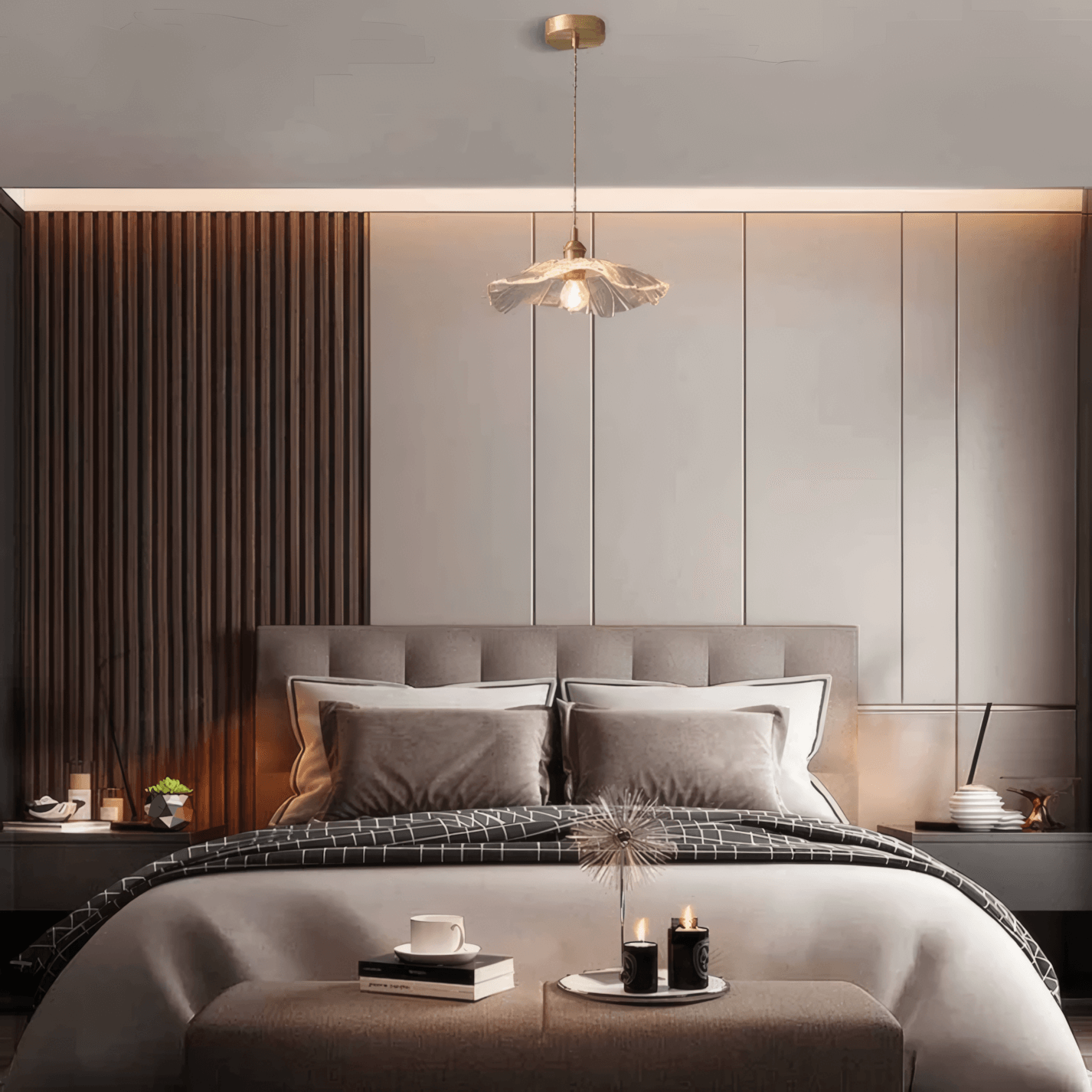 Bedroom pendant light