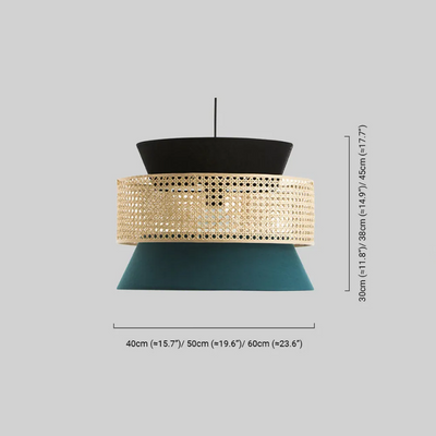 Hooded Pendant Light — Black Metal for Dining Room