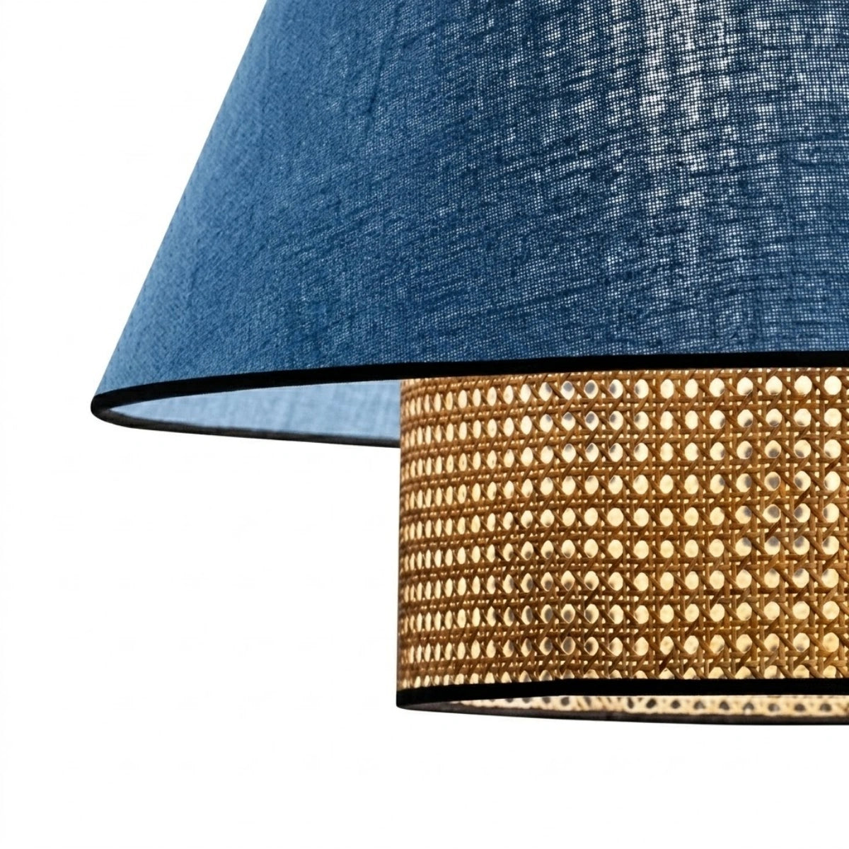 Bamburo Farmhouse Wood Pendant Light - Rustic