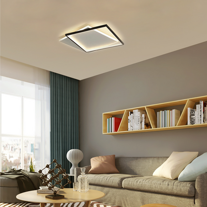 Ceiling Light – Metal & Acrylic Geometric Design for Living Room