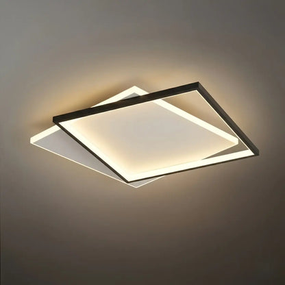 Ceiling Light – Metal & Acrylic Geometric Design