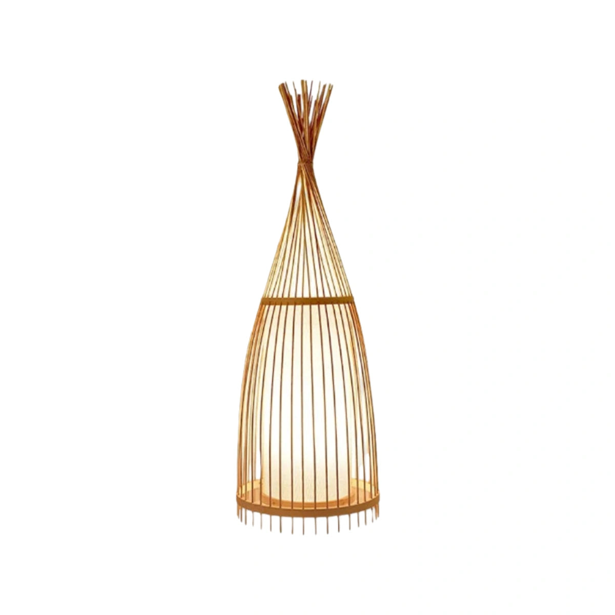 Floor Lamp – Bottle-Shaped Living Room