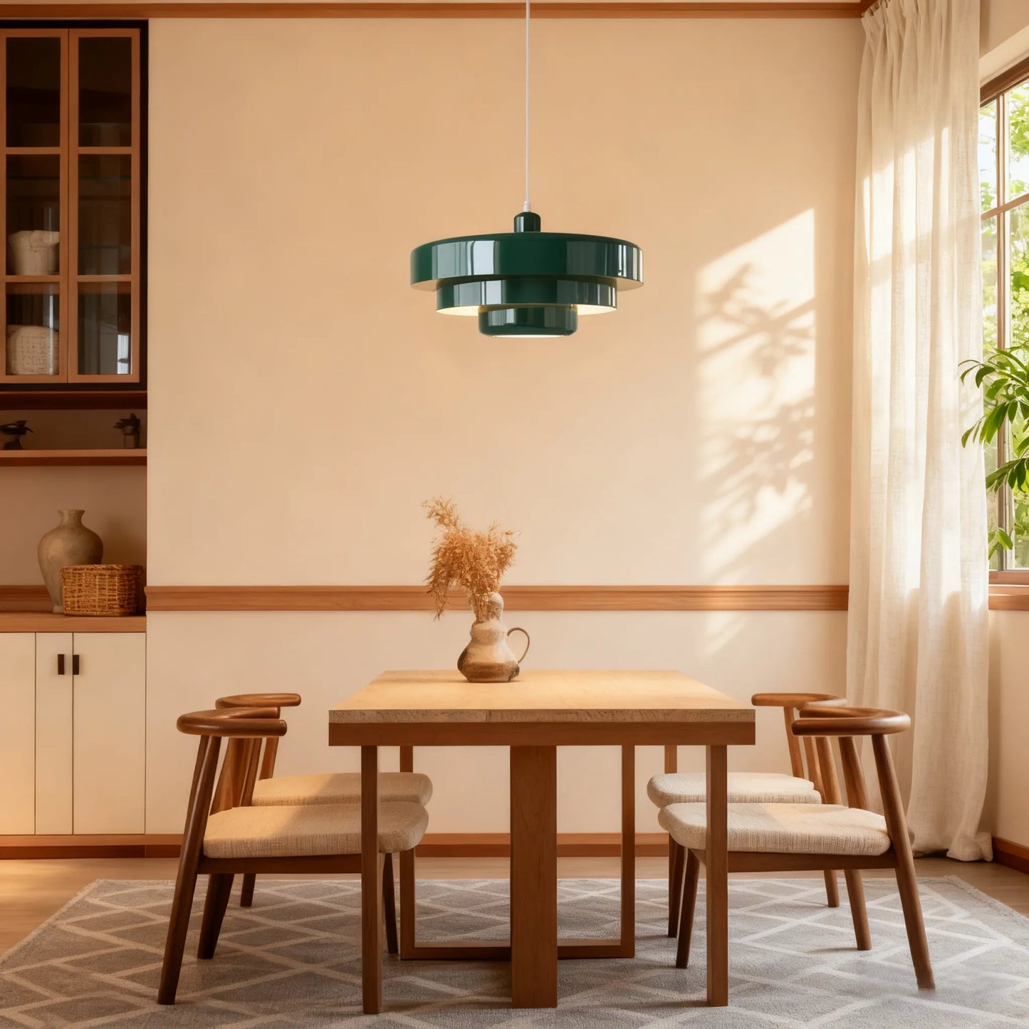 Nordic Pendant Light LED Green