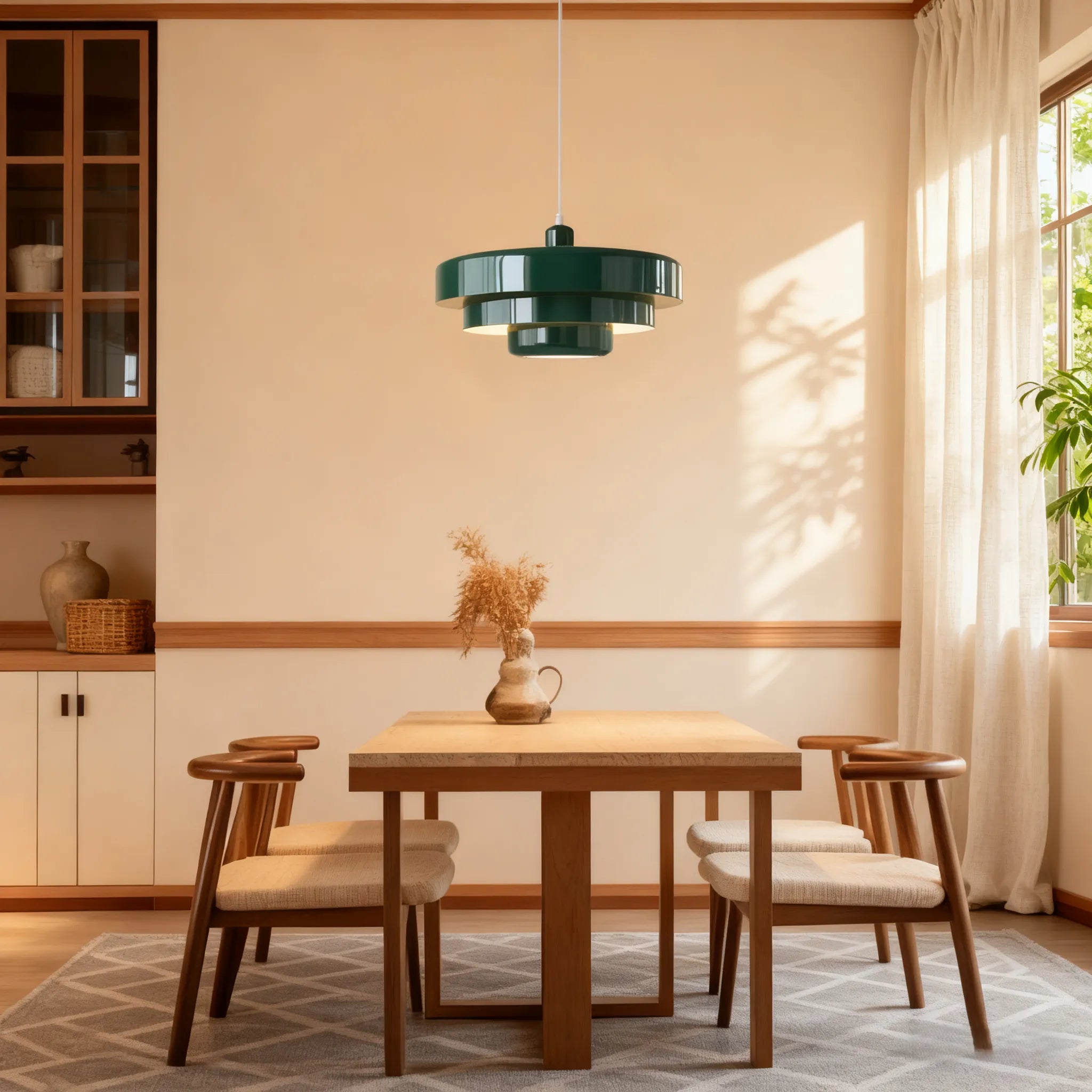 Nordic Pendant Light LED Green