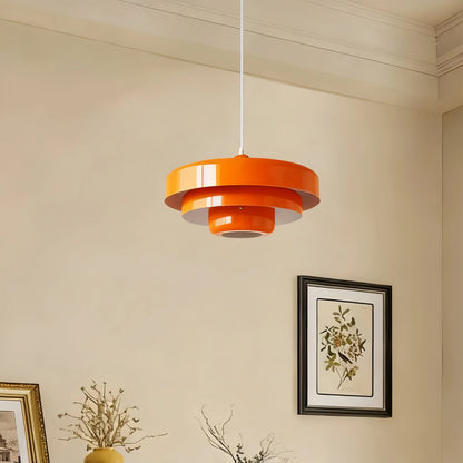 Morandia Nordic LED Pendant Light – Orange/Green/White/Yellow/Pink Metal Kitchen