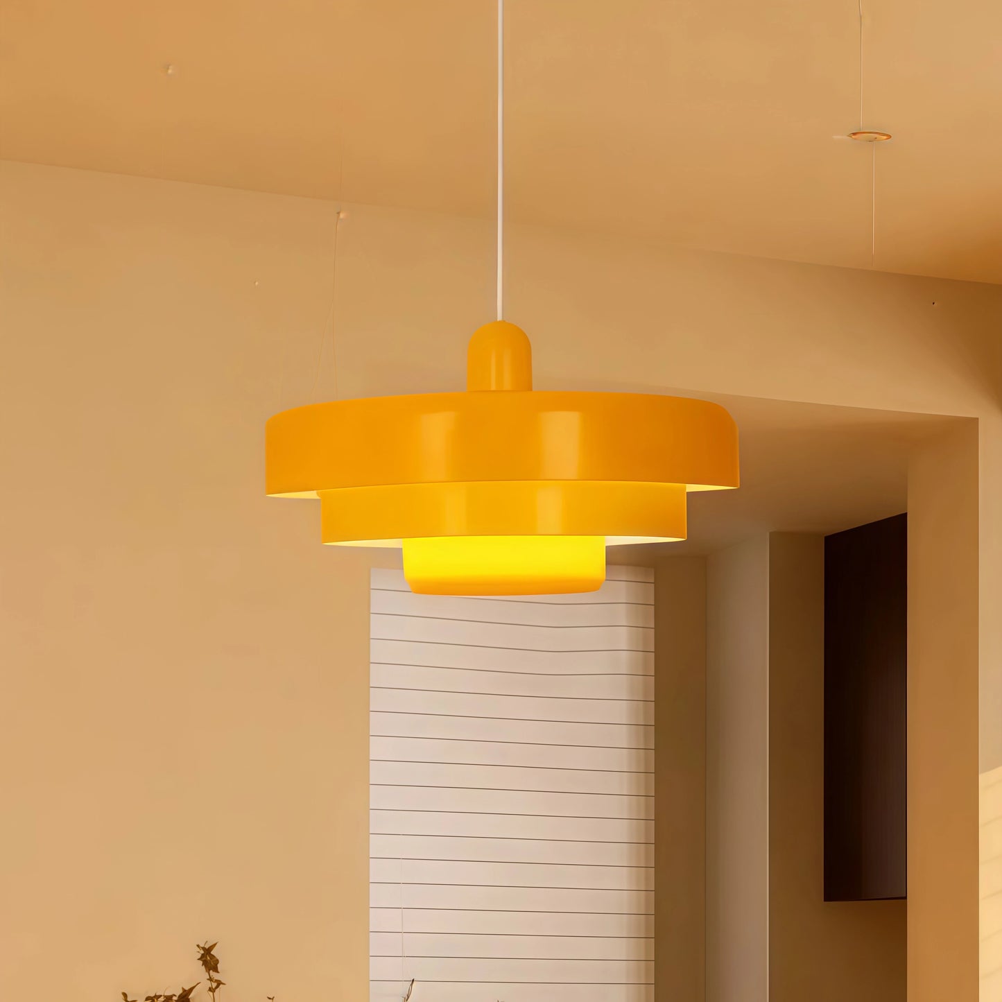 Morandia Nordic LED Pendant Light – Orange/Green/White/Yellow/Pink Metal Kitchen