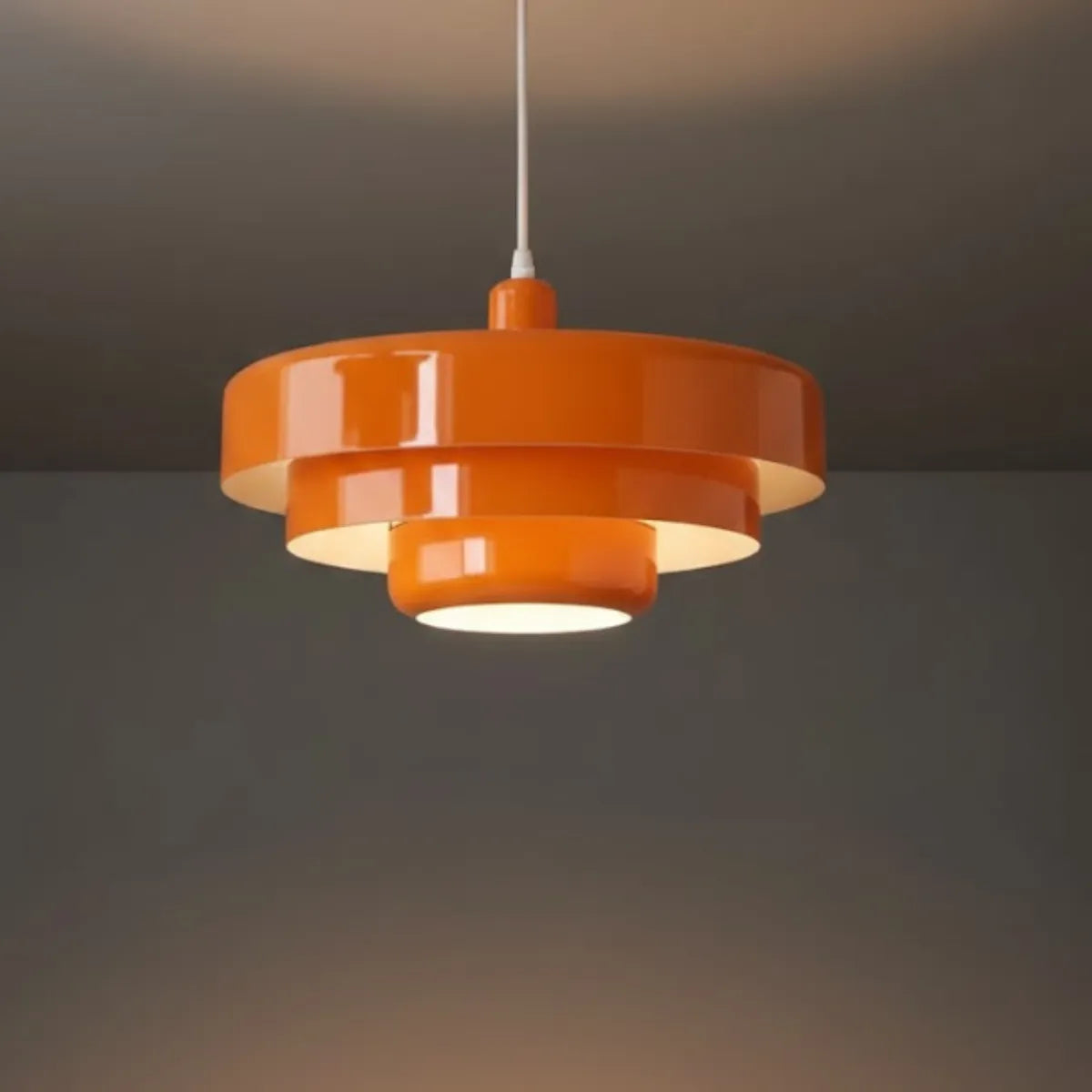LED Pendant Light – Orange/Green/White/Yellow/Pink Metal Kitchen