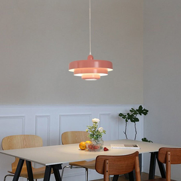 Nordic LED Pink Pendant Light for Dining Room