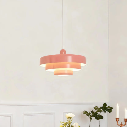 Morandia Nordic LED Pendant Light – Orange/Green/White/Yellow/Pink Metal Kitchen