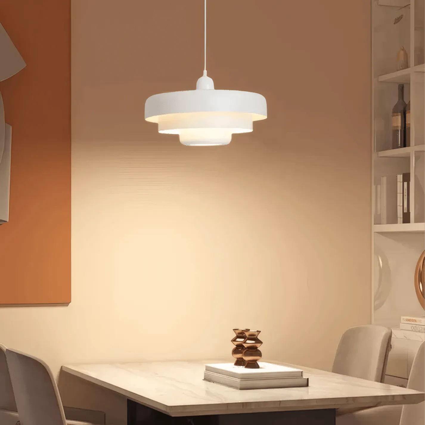 Nordic Pendant Light LED White