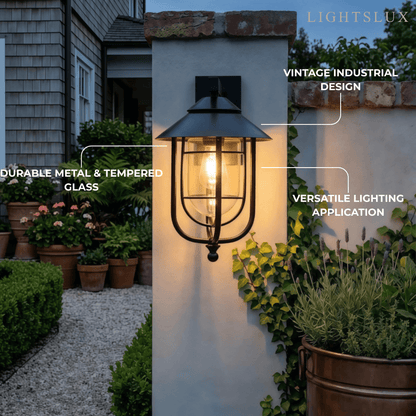 Outdoor Wall Lamp - Waterproof light for Garden