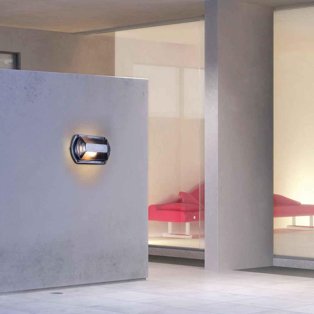 Modern Geometric Outdoor Wall Lamp 