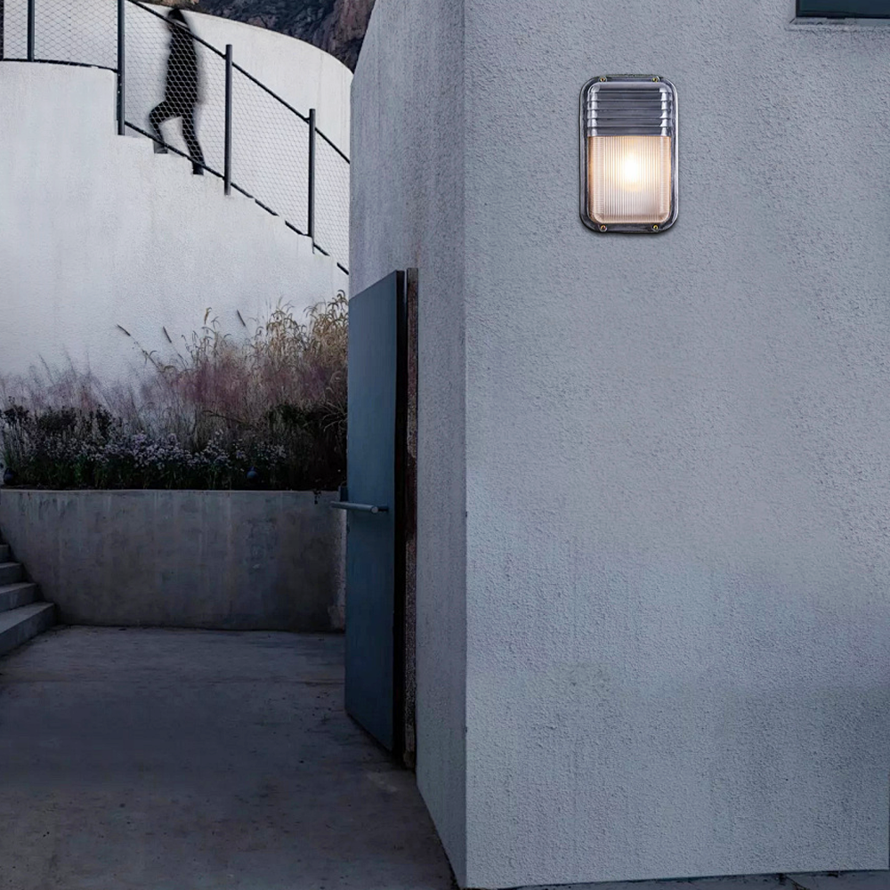 Modern Geometric Outdoor Wall Lamp 