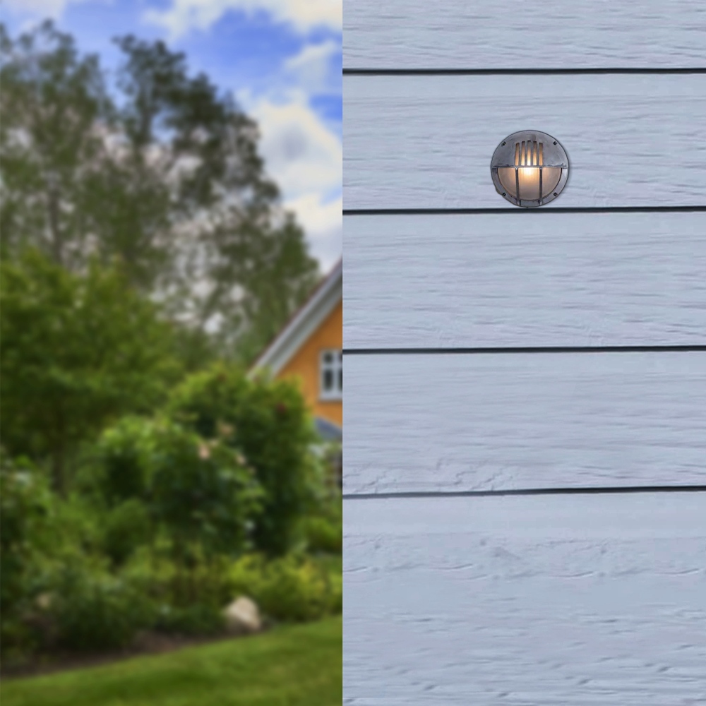 Modern Geometric Outdoor Wall Lamp 