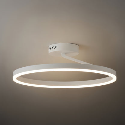 Flush Mount Ceiling Light – Black/White for Bedroom