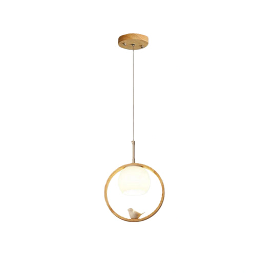 Pendant Light – Ring With Bird for Living/Dining Room