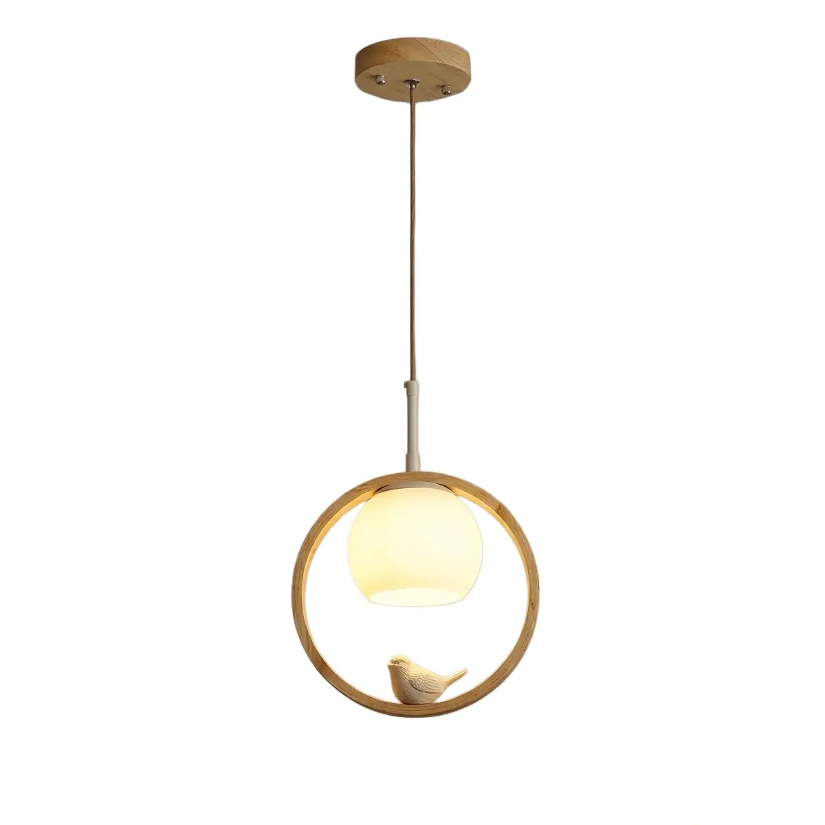 Zenno Modern Wood Pendant Light 