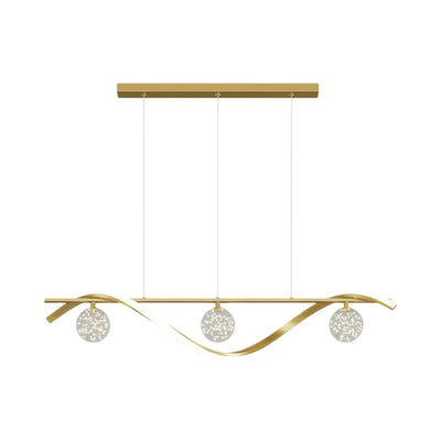 Modern Wave Pendant Light 