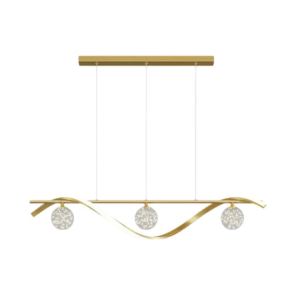 Modern Wave Pendant Light 