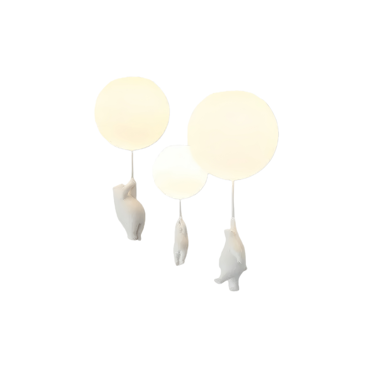 Modern Balloon Bear Ceiling Light 