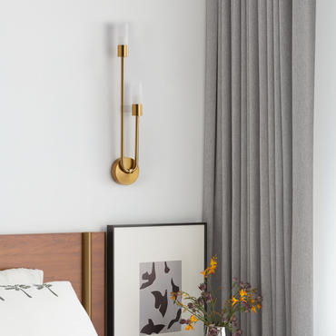 Modern Curve Linear Wall Light  for Bedroom