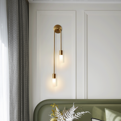 Modern Curve Linear Wall Light  for Living Room