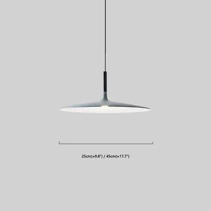 Morandia Industrial Flying Saucer Pendant Light Dining Room