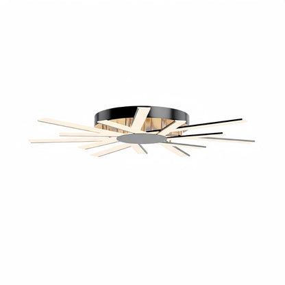 Nebula Modern Star Radiating Ceiling Light – Black/GoldAcrylic Rods for Living Room