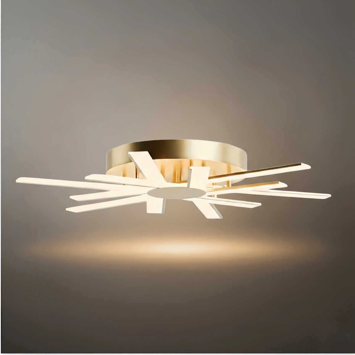 Nebula Modern Star Radiating Ceiling Light – Black/GoldAcrylic Rods for Living Room