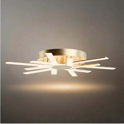 Nebula Modern Star Radiating Ceiling Light – Black/GoldAcrylic Rods for Living Room