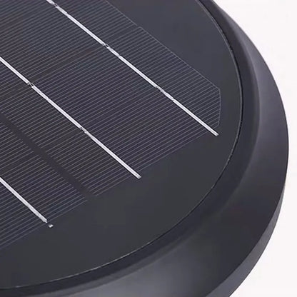 Modern Diamond Outdoor Pillar Light  Solar 