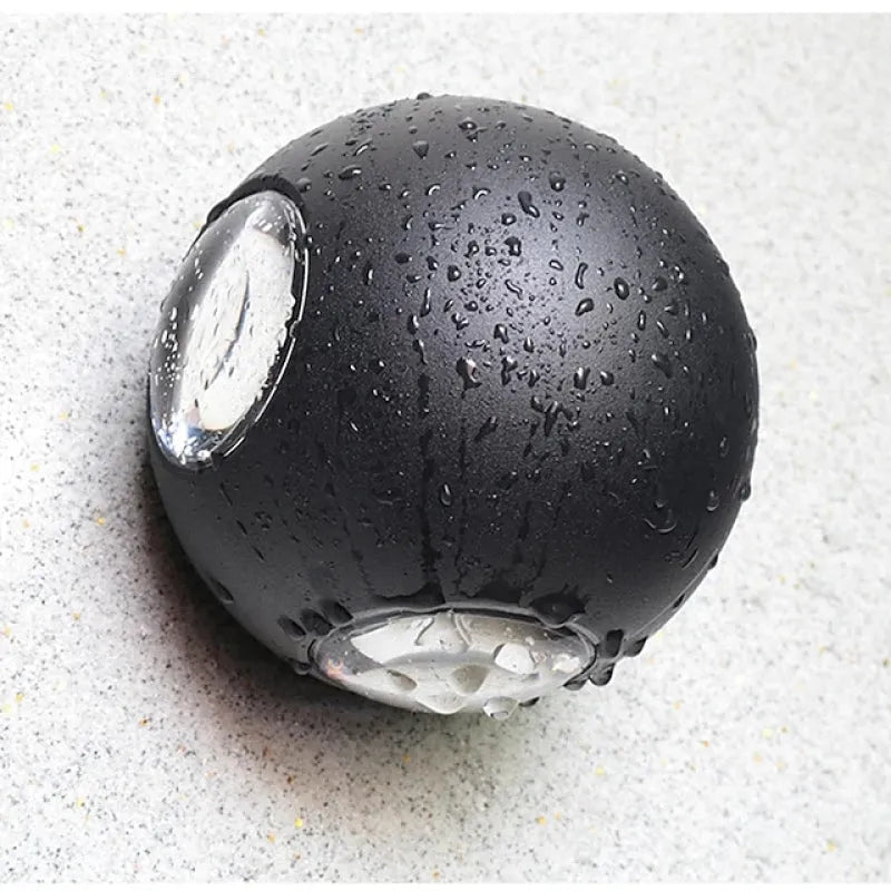 Modern Globular Outdoor Wall Lamp