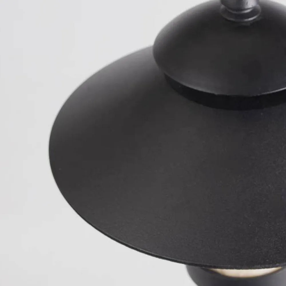 Modern Hooded Outdoor Pathway Light