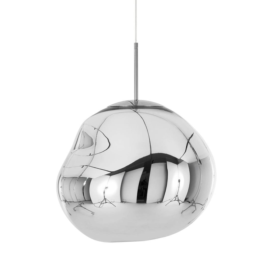 Contemporary Twisted Pendant Lamp — Mirror Finish in 4 Color for Dining Room/Living Room