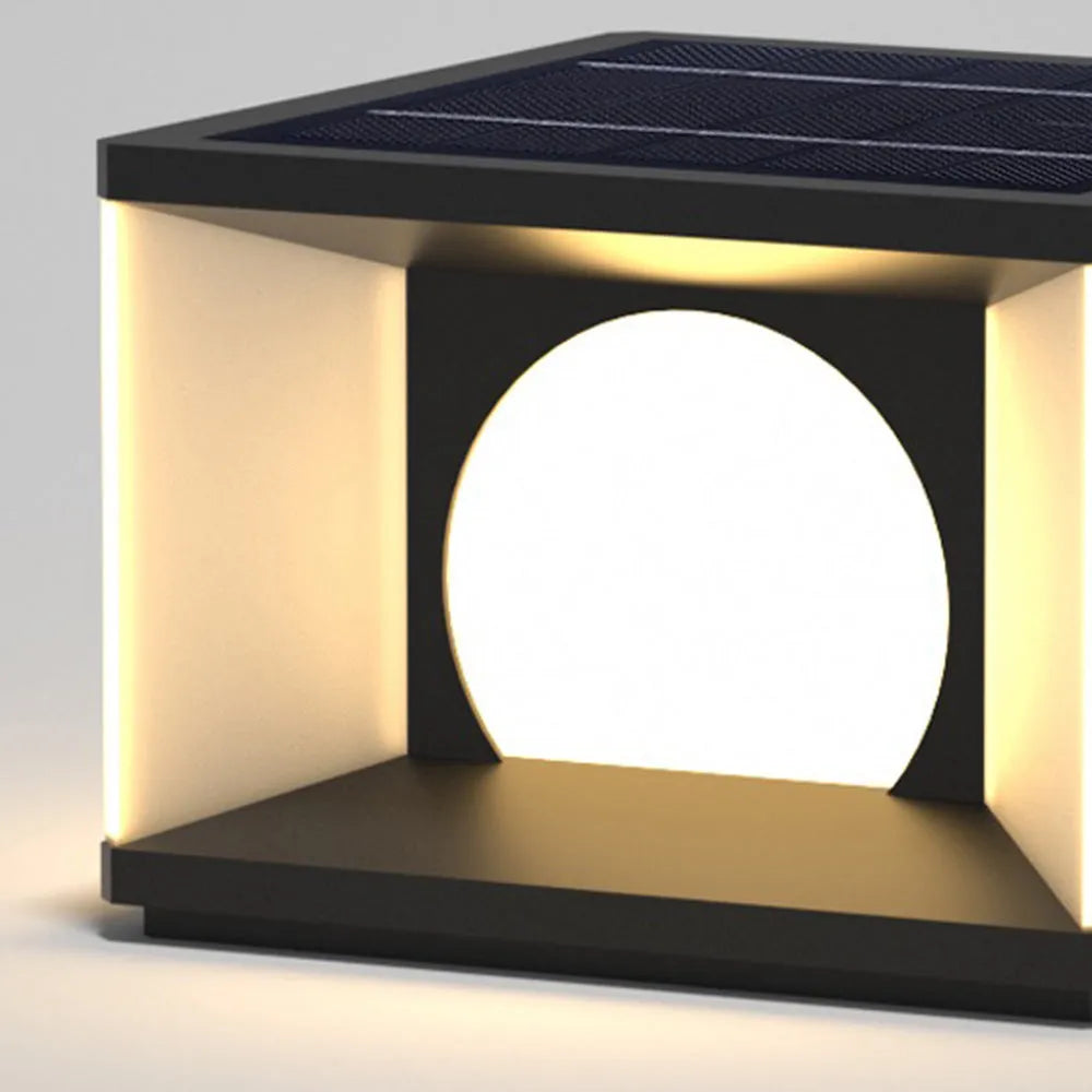 Modern Rectangular Pillar Light 